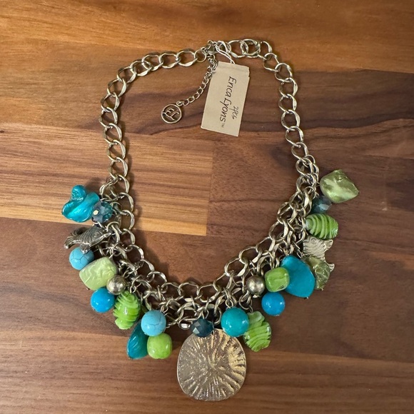 Shell & Glass Necklace Bundle (10) B1 - Picture 10 of 11